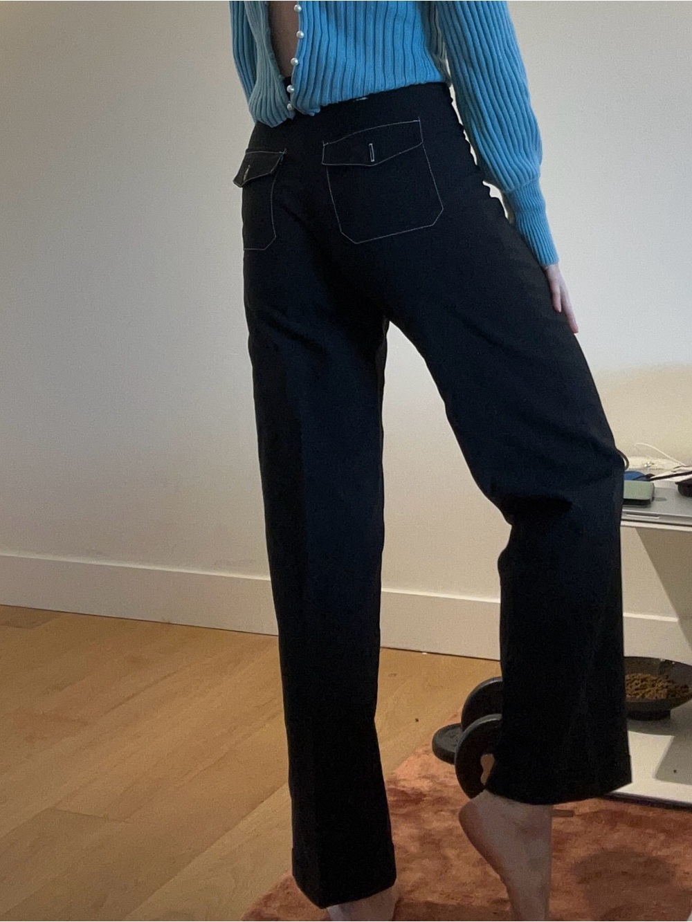 Vintage Dynamite Straight-Leg Pants